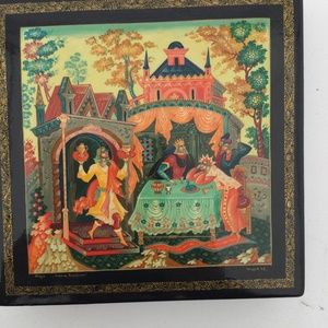Russian lacquered box